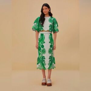 FARM Rio Green Floral set